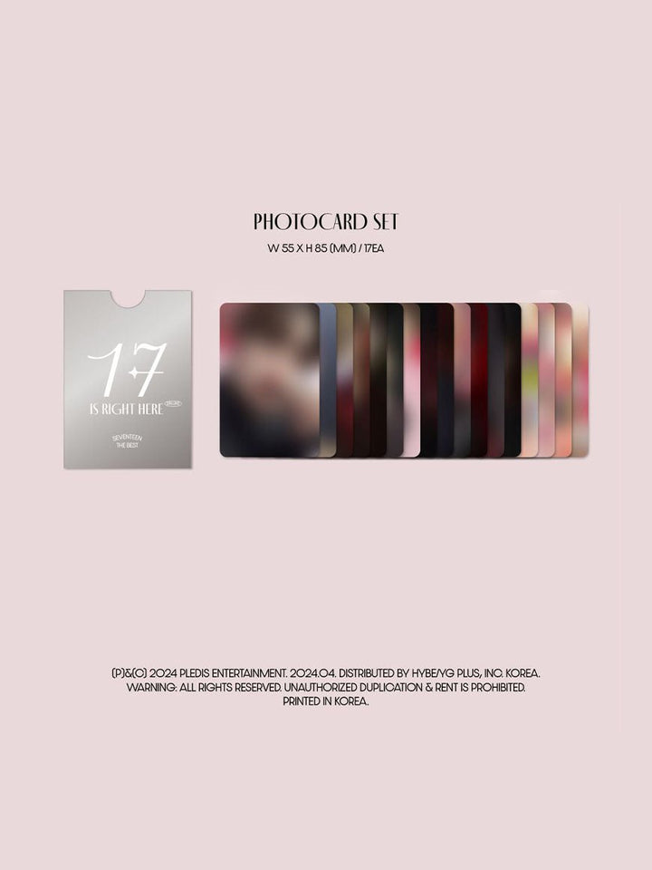 SEVENTEEN - 17 IS RIGHT HERE - Best Album (Deluxe Ver.) - Seoul - Mate