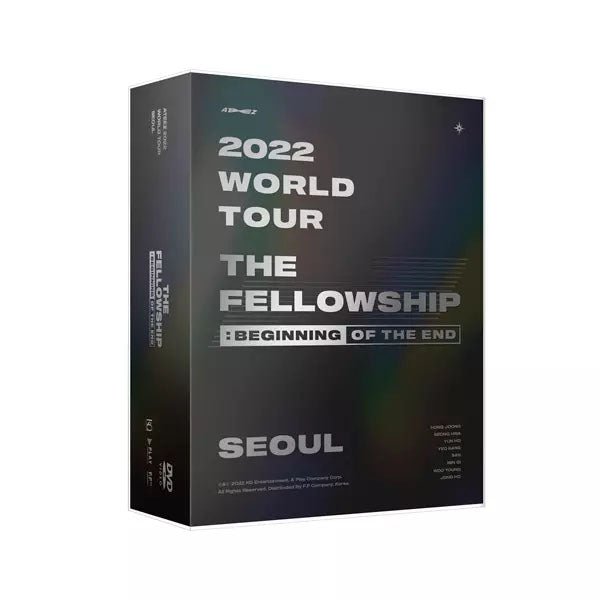 ATEEZ - The Fellowship: Beginning of the End Seoul DVD (2022 World Tour) –  Seoul-Mate