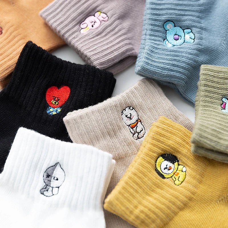 BT21 - Socken mit Motiv (neues Design!) - Seoul-Mate