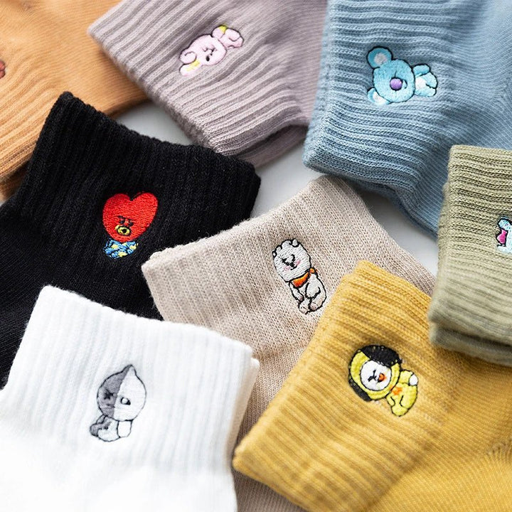 BT21 - Socken mit Motiv (neues Design!) - Seoul-Mate
