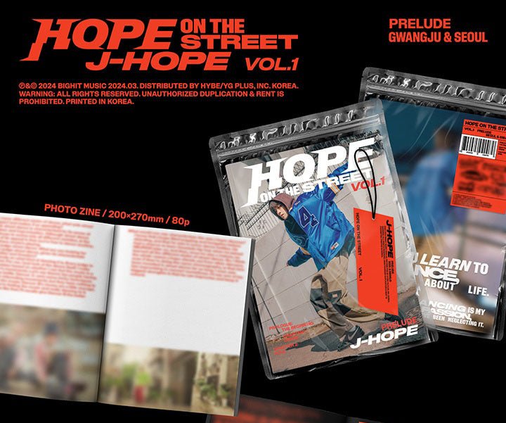 BTS J-HOPE - Hope on the Street Vol. 1 - Seoul-Mate