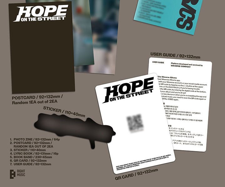 BTS J-HOPE - Hope on the Street Vol. 1 - Seoul-Mate