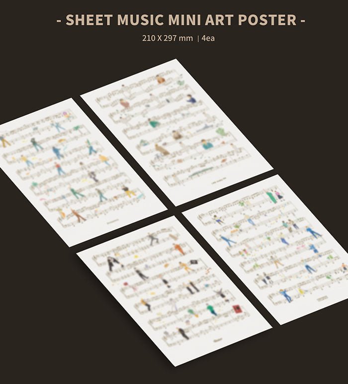 BTS - Piano Sheet Music Klaviernoten Set - Seoul-Mate