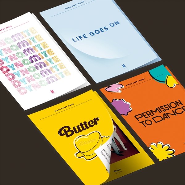 BTS - Piano Sheet Music Klaviernoten Set - Seoul-Mate