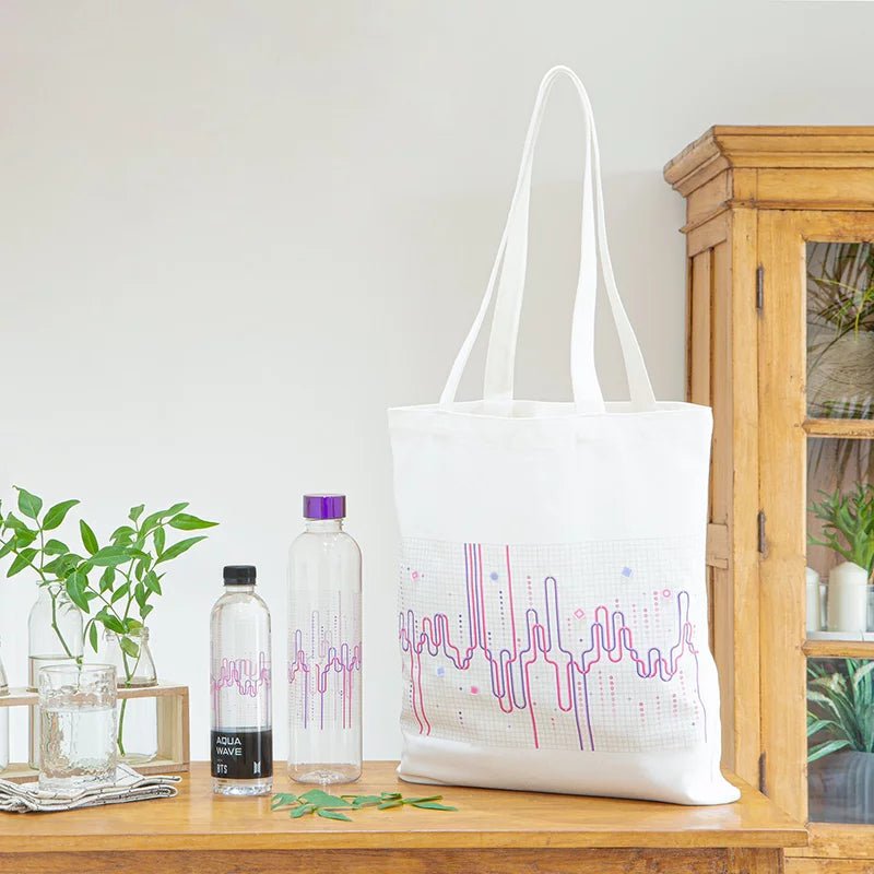 BTS x AQUA WAVE - Point Eco Bag (Tote Bag / Tragetasche)
