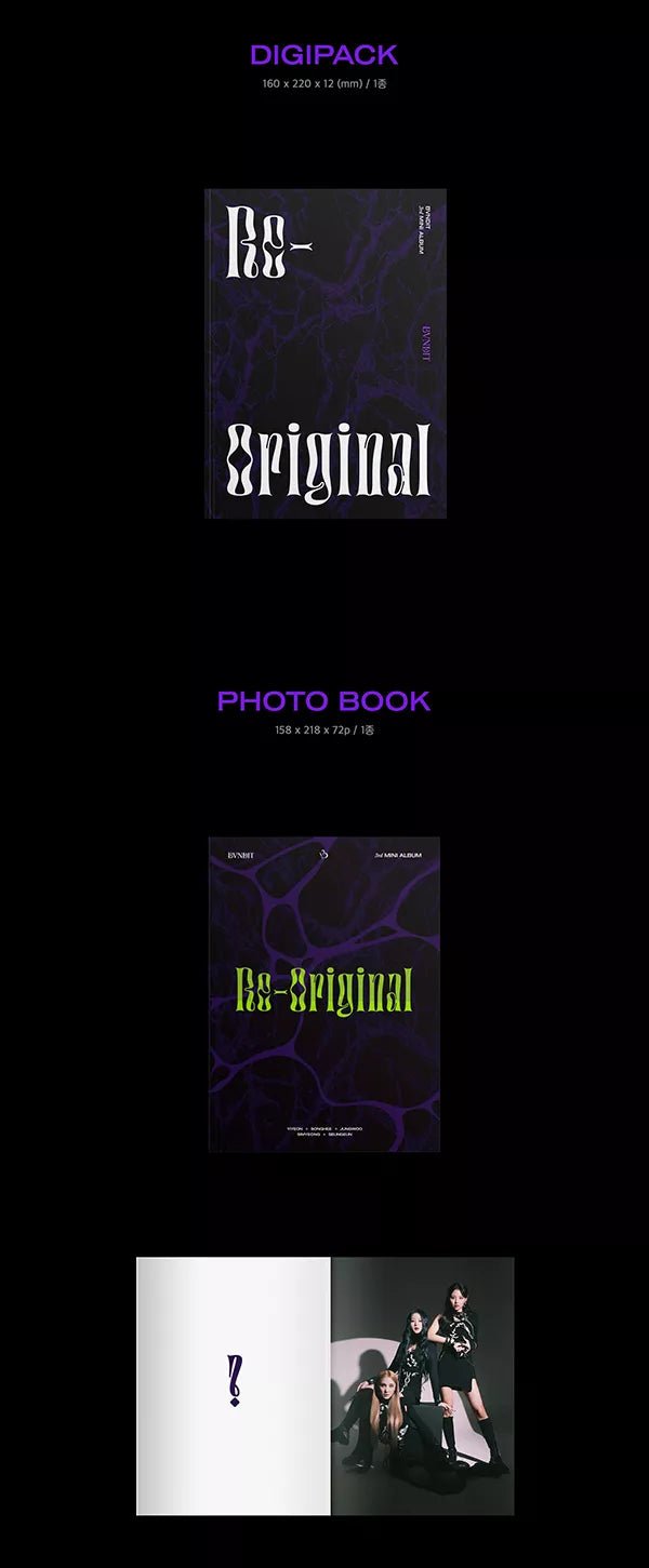 BVNDIT - Re-Original (3rd Mini-Album)