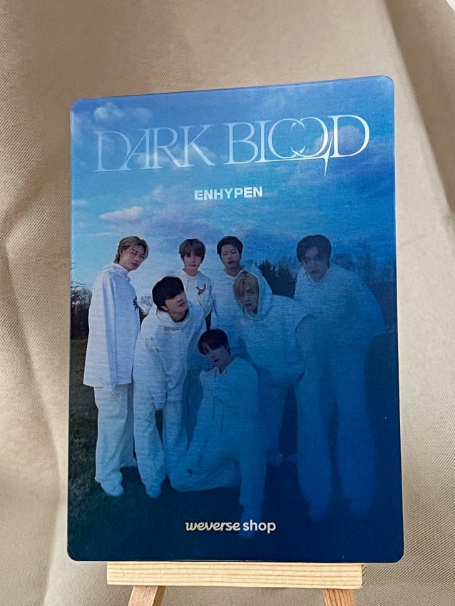 Enhypen - DARK BLOOD Official WeVerse Photocard Stand - Seoul-Mate