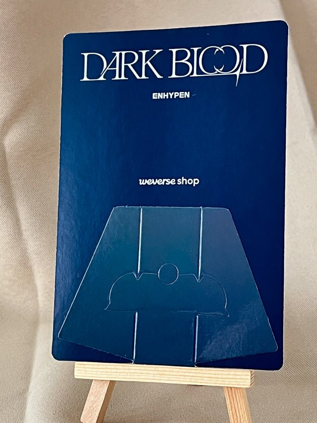 Enhypen - DARK BLOOD Official WeVerse Photocard Stand - Seoul-Mate