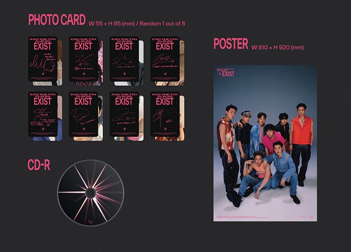 EXO - EXIST (7th Album) Photobook Ver. - Seoul-Mate