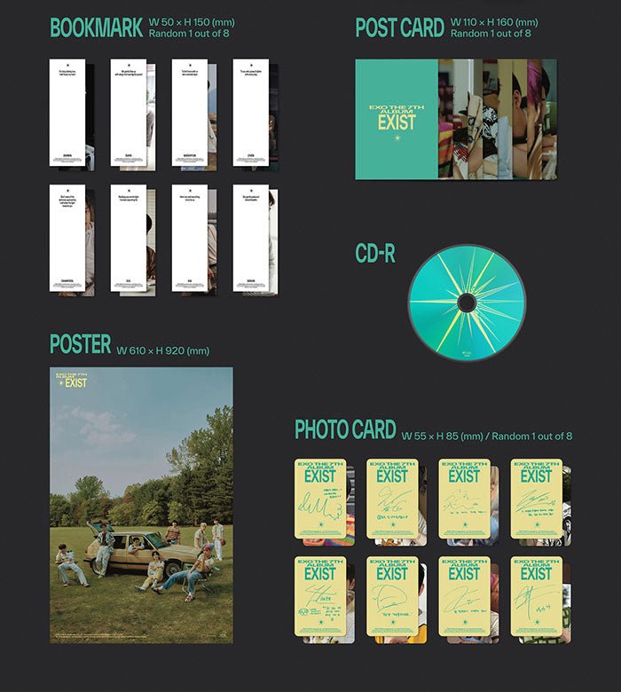 EXO - EXIST (7th Album) Photobook Ver. - Seoul-Mate