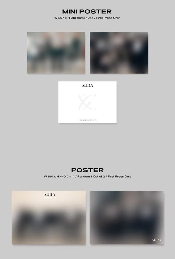 GOLDEN CHILD - AURA Compact Ver. (6th Mini-Album)