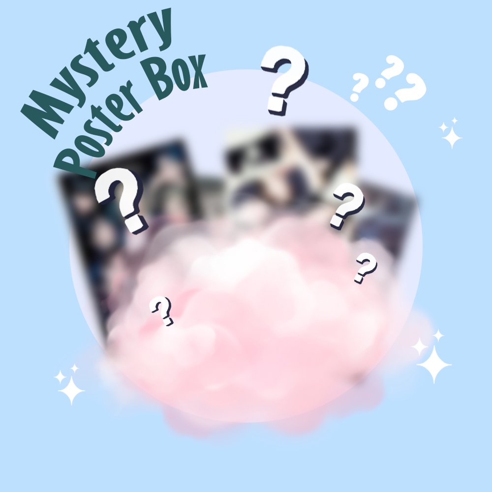 K-Pop Mystery Poster Set - Seoul-Mate