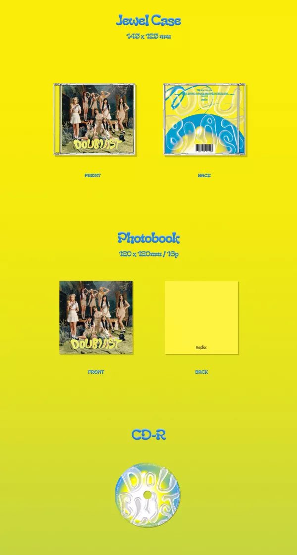Kep1er - DOUBLAST Jewel Case Ver. (2nd Mini-Album)#version_lem0n-blast