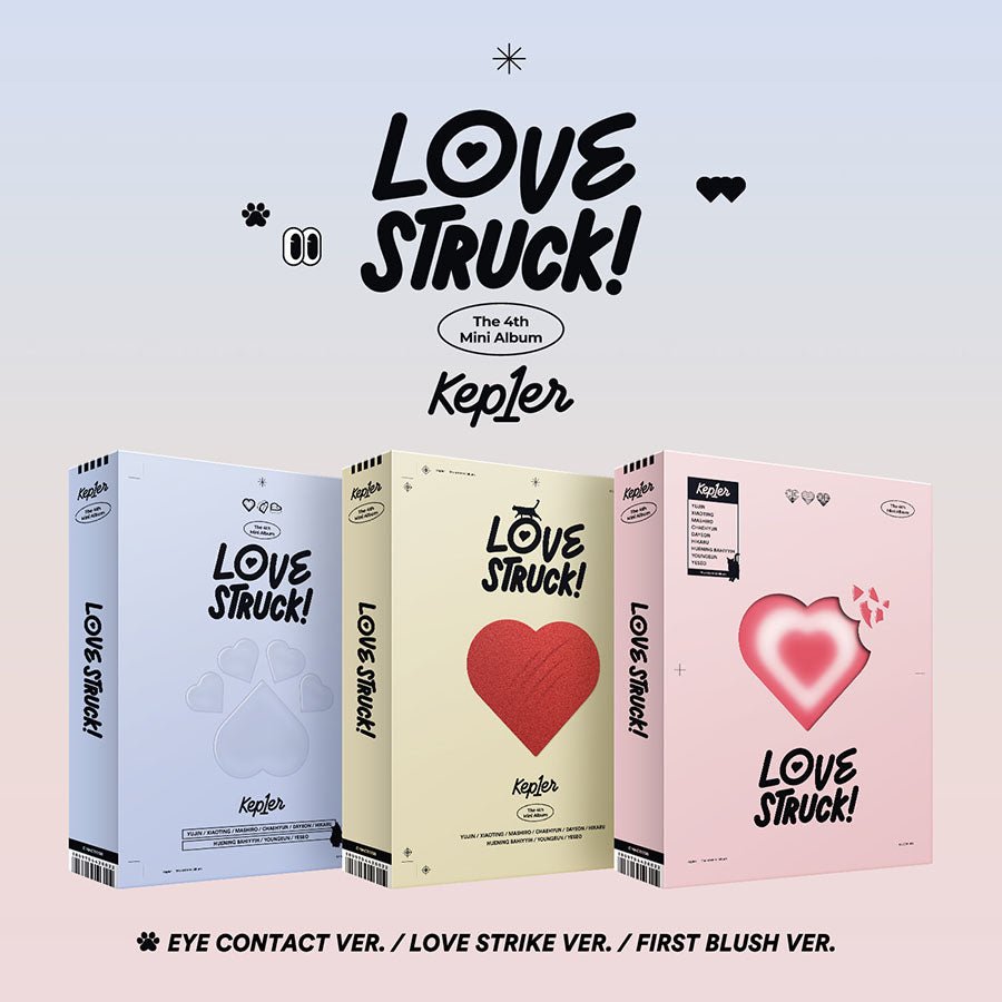 Kep1er - LOVESTRUCK! (4th Mini-Album) - Seoul-Mate