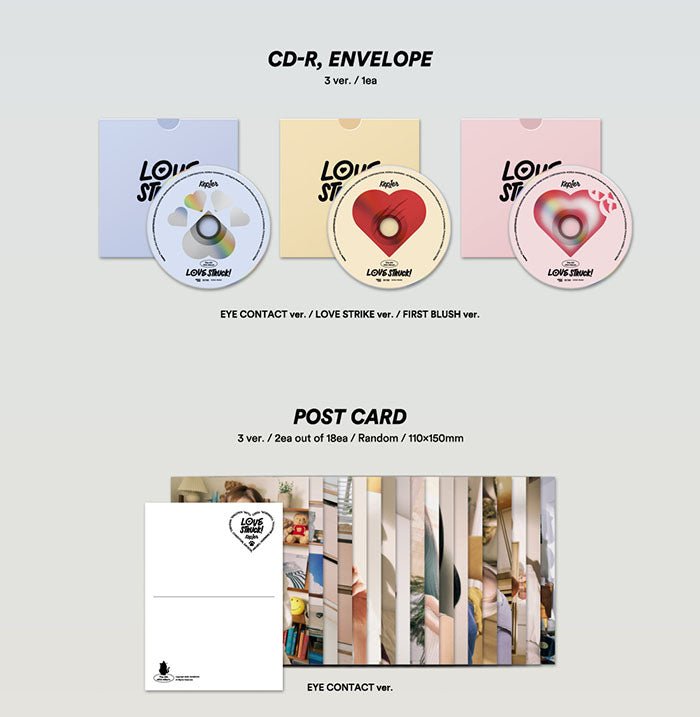Kep1er - LOVESTRUCK! (4th Mini-Album) - Seoul-Mate