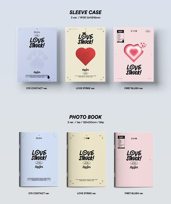 Kep1er - LOVESTRUCK! (4th Mini-Album) - Seoul-Mate