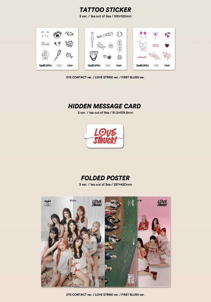 Kep1er - LOVESTRUCK! (4th Mini-Album) - Seoul-Mate
