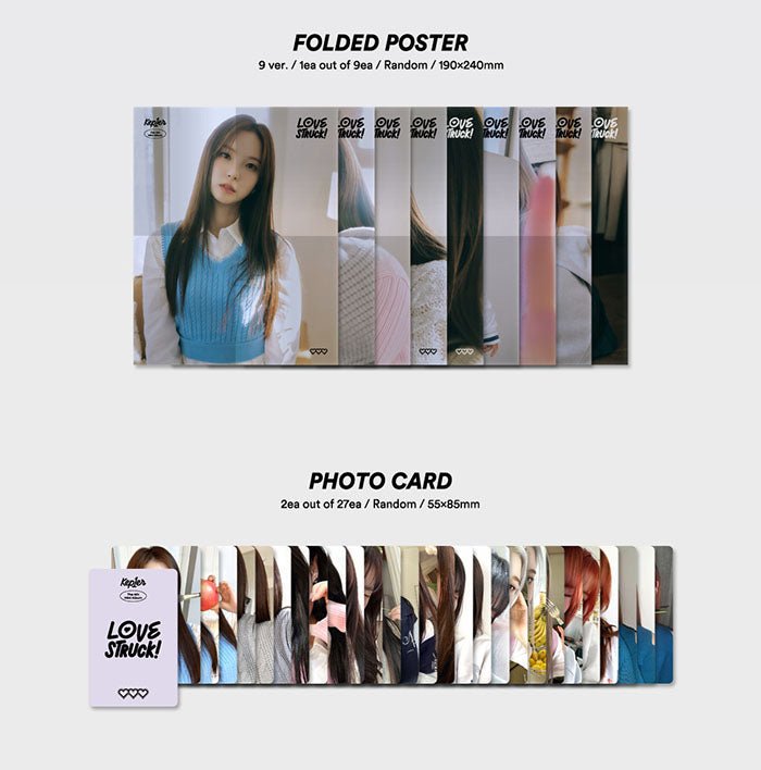Kep1er - LOVESTRUCK! (4th Mini-Album) Digipack Ver. - Seoul-Mate