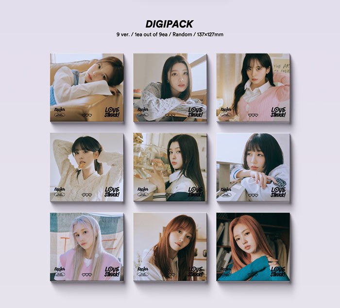 Kep1er - LOVESTRUCK! (4th Mini-Album) Digipack Ver. - Seoul-Mate