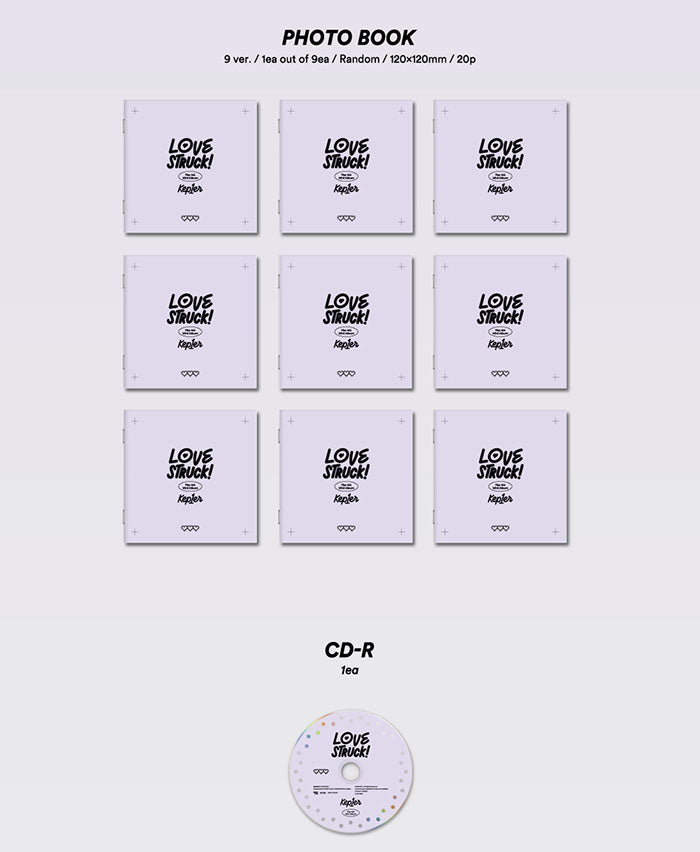 Kep1er - LOVESTRUCK! (4th Mini-Album) Digipack Ver. - Seoul-Mate