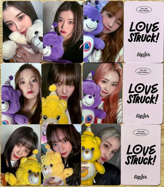 Kep1er - LOVESTRUCK Offical POB Fotokarte KTown4U - Seoul-Mate