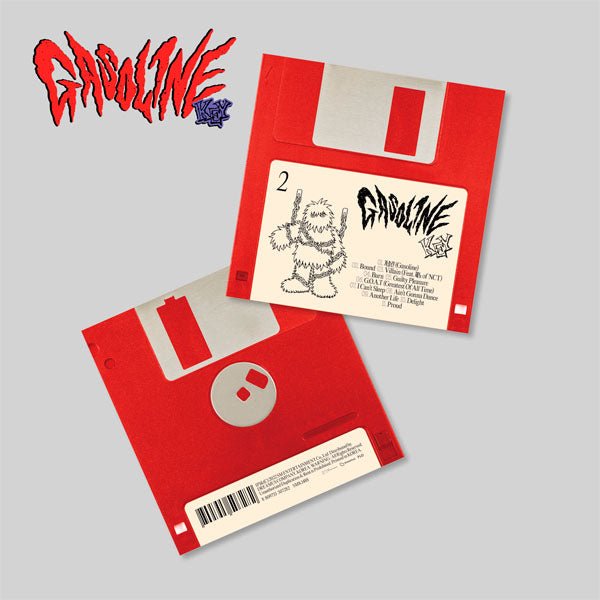 KEY - GASOLINE The 2nd Album (Floppy Ver.)