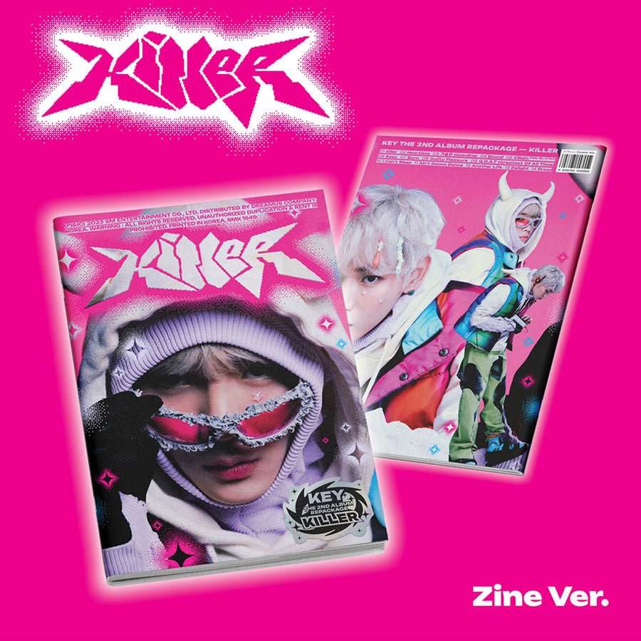 KEY - Killer (2nd Repackage Album) (Zine Ver.) - Seoul-Mate