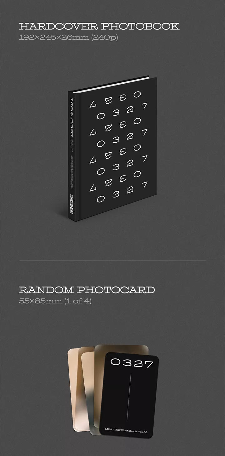 LALISA Lisa 0327 Photobook Vol. 03