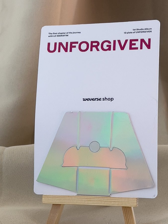 LE SSERAFIM - UNFORGIVEN POB Holographic Photo Frame - Seoul-Mate