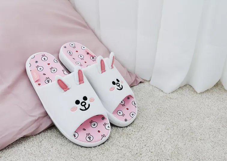 LINE FRIENDS - Brown & Friends Hausschuhe (Slippers) - Seoul-Mate