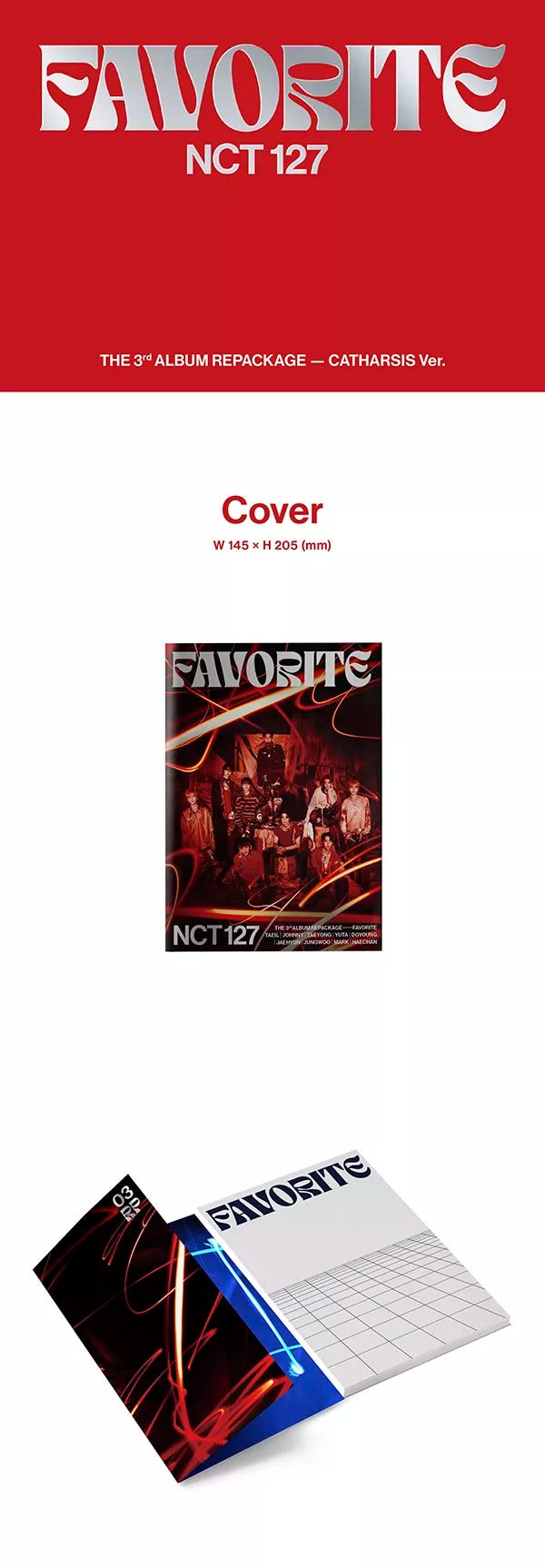 NCT 127 - FAVORITE (3rd Album Repackage) - Seoul-Mate