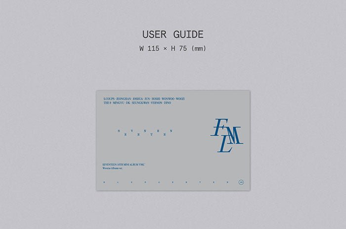 SEVENTEEN - FML (10th Mini-Album) WeVerse Albums Ver. - Seoul-Mate