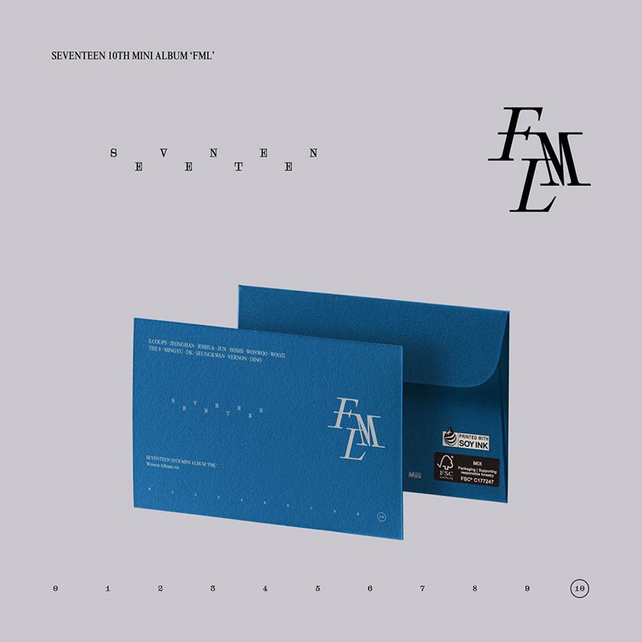 SEVENTEEN - FML (10th Mini-Album) WeVerse Albums Ver. - Seoul-Mate