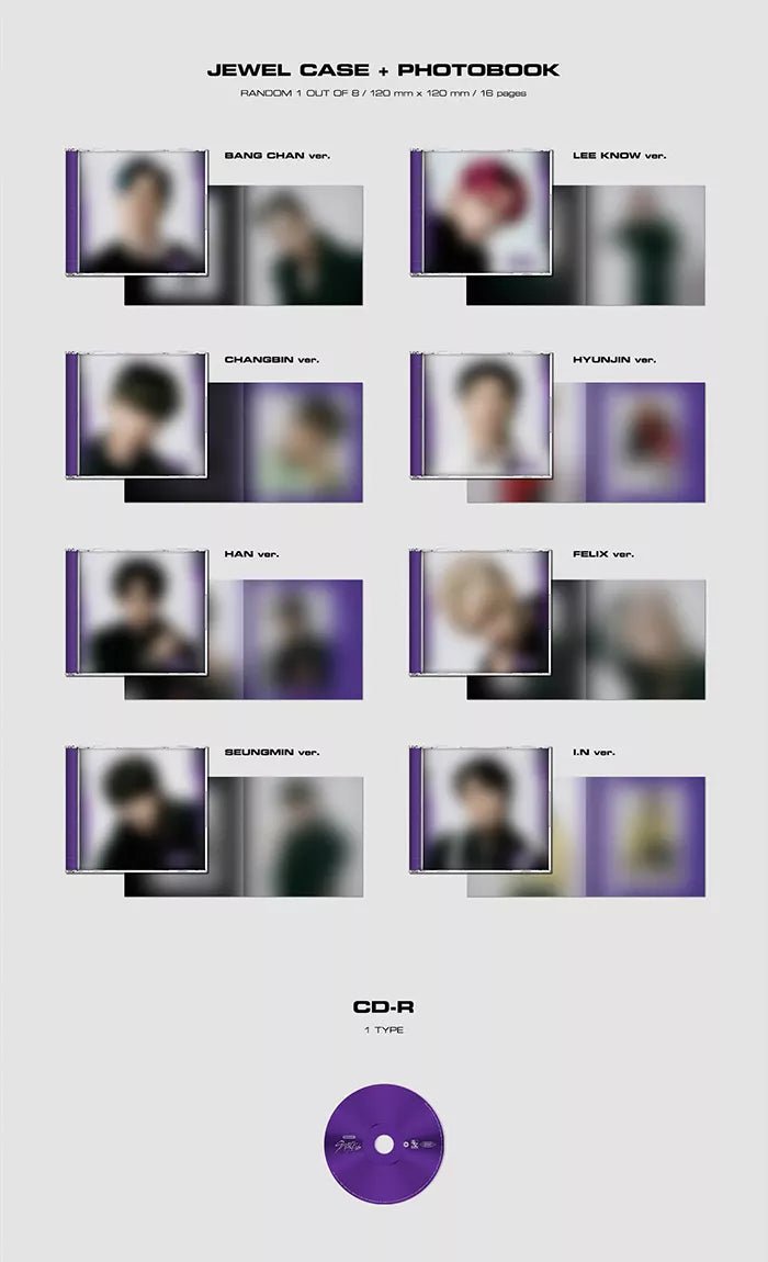 Stray Kids - ODDINARY Jewel Case Ver. (6th Mini-Album) Details