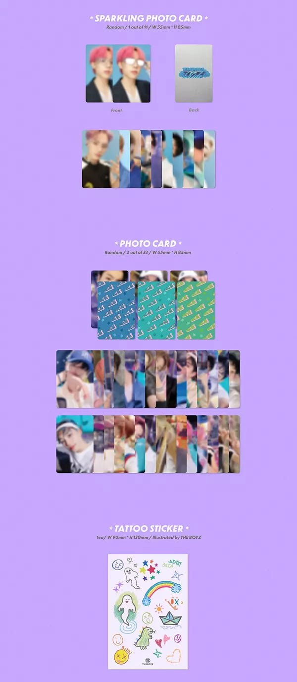 THE BOYZ - Thrill-ing (6th Mini-Album)#version_kick-blue