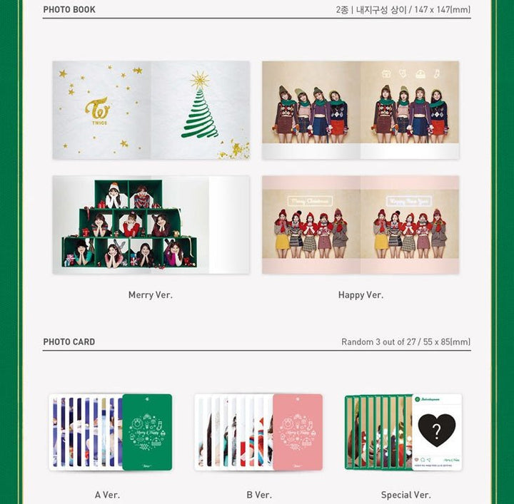 TWICE - Merry & Happy (1st Repackage Album) - Seoul-Mate