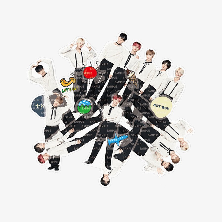 TXT (Tomorrow X Together) - Act: Boy Seoul Sticker-Set - Seoul-Mate