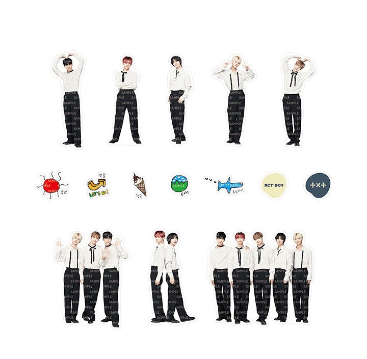 TXT (Tomorrow X Together) - Act: Boy Seoul Sticker-Set - Seoul-Mate