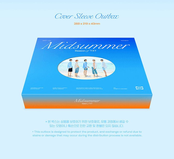 TXT (Tomorrow X Together) - Season of TXT: Midsummer + WeVerse Gift - Seoul-Mate