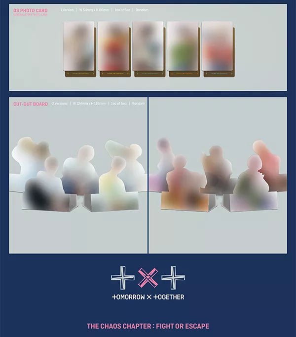 TXT (Tomorrow x Together) - The Chaos Chapter: Fight or Escape (1st Repackage Album) - Seoul-Mate