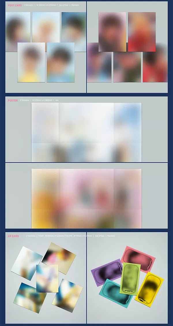 TXT (Tomorrow x Together) - The Chaos Chapter: Fight or Escape (1st Repackage Album) - Seoul-Mate