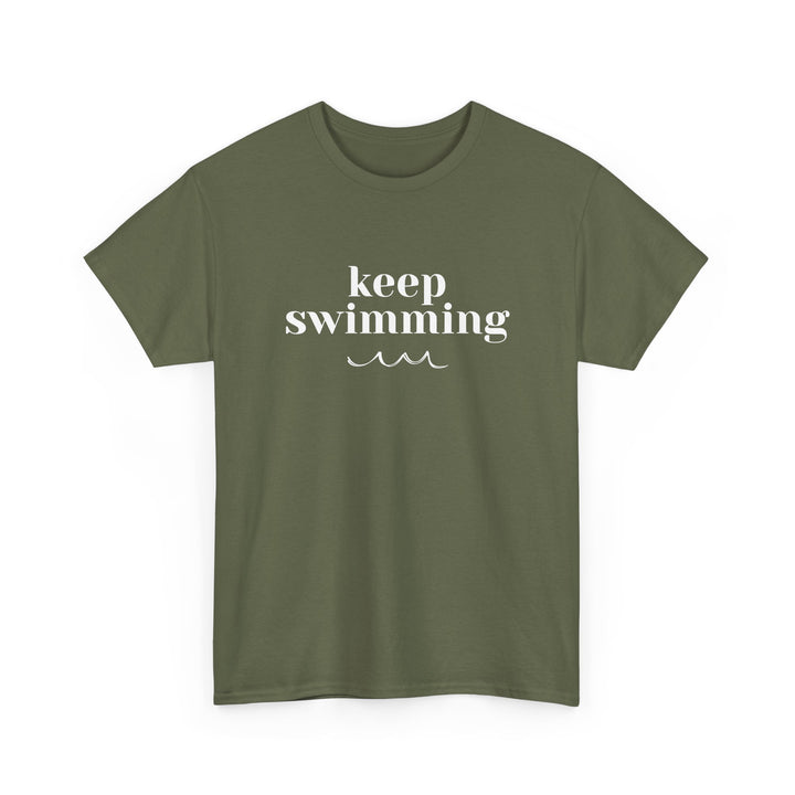 Camiseta de fan de BTS "Keep Swimming"