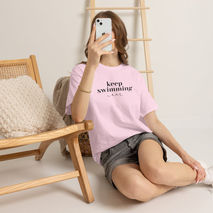 Camiseta de fan de BTS "Keep Swimming"