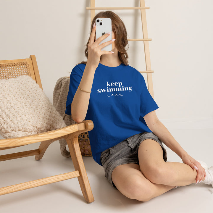 Camiseta de fan de BTS "Keep Swimming"
