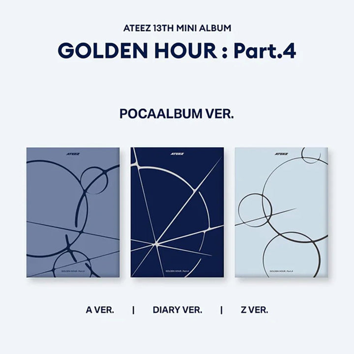 ATEEZ - Golden Hour : Part 4 (POCAALBUM) - SeoulMate