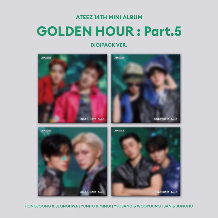ATEEZ - Golden Hour: Part 5 (Digipack Unit Ver.) - SeoulMate