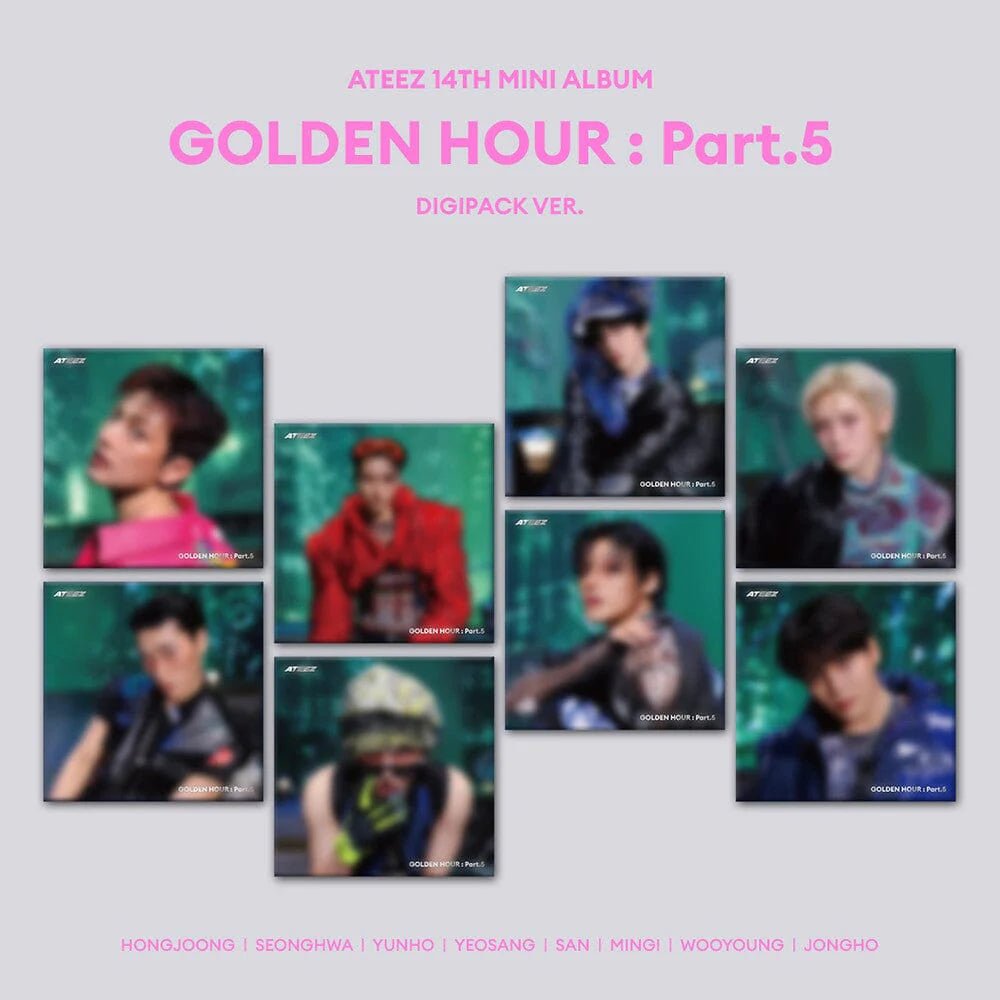 ATEEZ - Golden Hour: Part 5 (Digipack Ver.) - SeoulMate