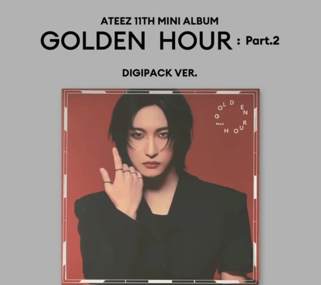 ATEEZ - GOLDEN HOUR : Part.2 Digipack Version – SeoulMate ATEEZ - GOLDEN HOUR : Part.2 Digipack Version – SeoulMate