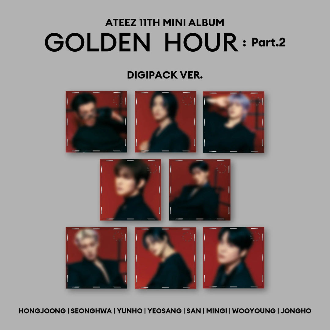 ATEEZ - GOLDEN HOUR : Part.2 Digipack Ver. (11th Mini Album) - Seoul - Mate