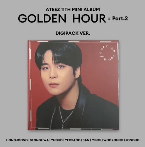 ATEEZ - GOLDEN HOUR : Part.2 Digipack Ver. (11th Mini Album) - SeoulMate